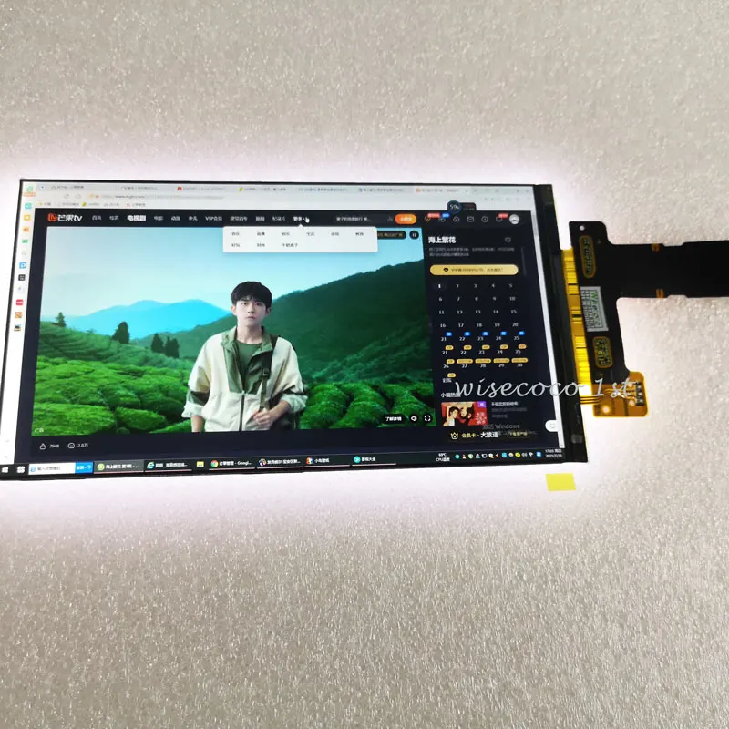 Imagem -06 - Wisecoco Display Polegada 2k Lcd Ips Tft Ls060r1sx02 2560x1440 Raspberry pi Tela Mipi Driver Board 60hz