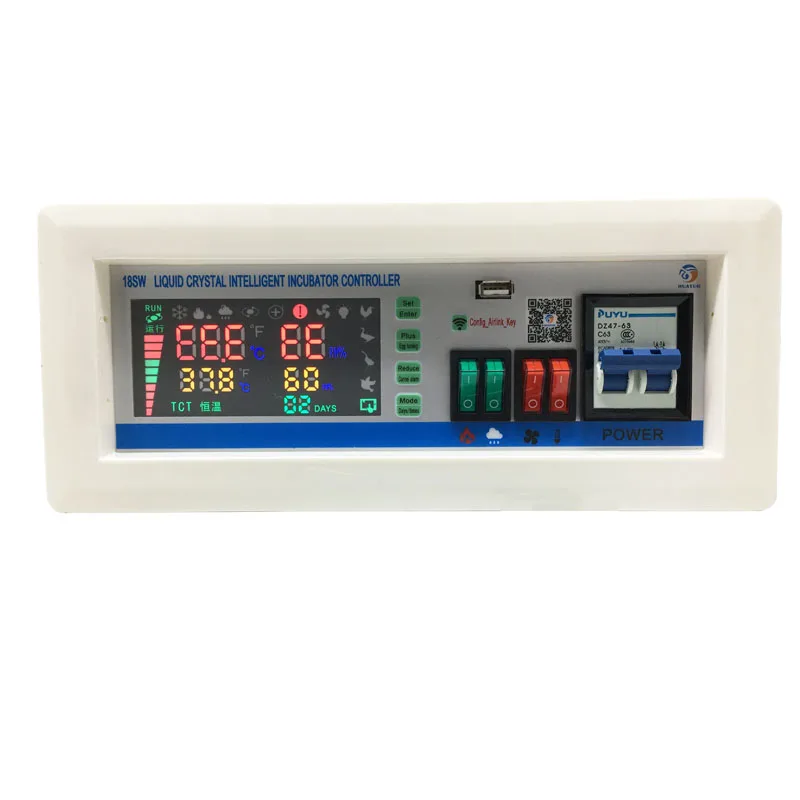 XM-18sw Remote operation incubator Controller thermostat Full automatic and multifunction egg incubator control for App system