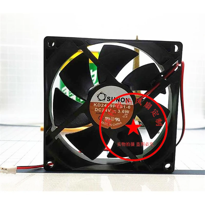 

Original KD2409PTS1-6 24V 3.6W 9CM 9025 2-wire inverter cooling fan