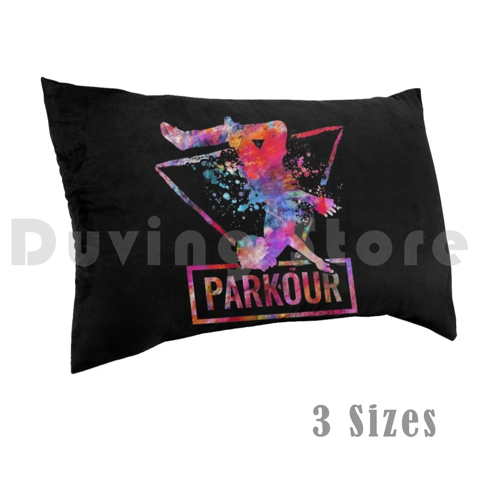 ParkourPillow case Parkour Sports Games Extreme Sports Idea Martial Arts Athletics Gymnastics