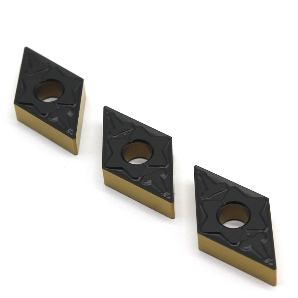 10 Buah Pisau DNMG150404 TM PC4225 Carbide Sisipan Kualitas Tinggi Sisipan Alat Pemotong CNC Alat Bubut Cutter untuk Baja