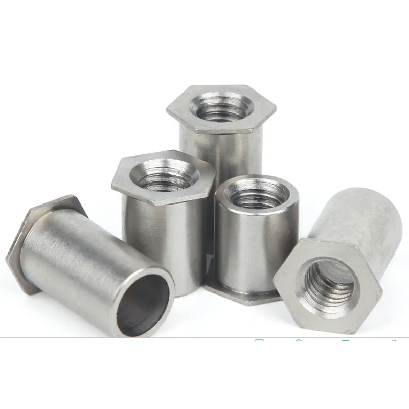M2M2.5M3M4stainless steel 304 zinc carbon steel through hole pressure rivet stud blind hole rivet nut column1169