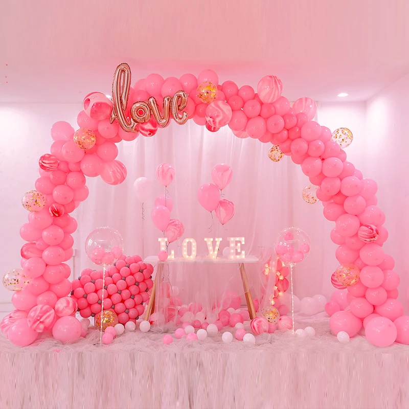 

Pink White Small Macaron Balloon Candy Color Latex Bballoons Birthday Party Wedding Arch Garland Decoration Air Helium Globos