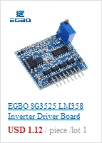 1 ~ 2PCS H-Brücke Hochleistungs-Motortreibermodul, DIY Smart Car Stromdiagnose für Arduino, Doppel BTS7960, 43A, EGBO – Detail 1