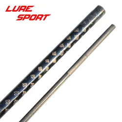 LureSport 2sets Solid Carbon Tip X Cross Butt Blank 1.5M 1.6M 1.8m 2.1m UL 2 sections Rod Building Component Repair pole DIY
