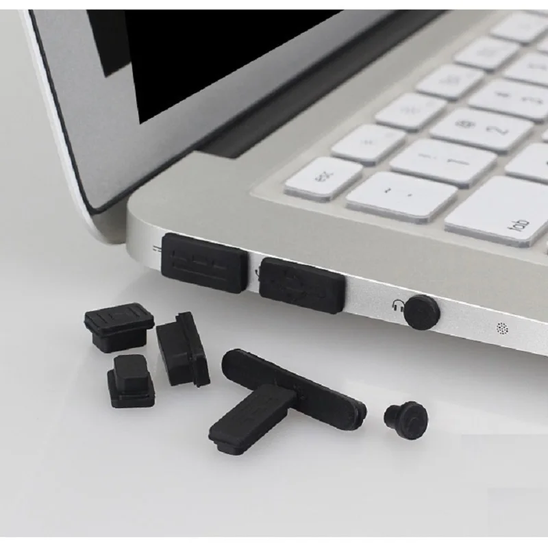 

Soft Silicon for Macbook Air 11 13 A1465 A1466 Pro Retina 13 15 A1502 A1398 Dust plug USB Ports Anti-Dust Plug 2 pcs/lot