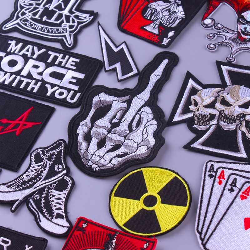 Mypatch Skull Skeleton Fingers Iron-On Patch: The Ultimate Guide for Rock and Metal Enthusiasts