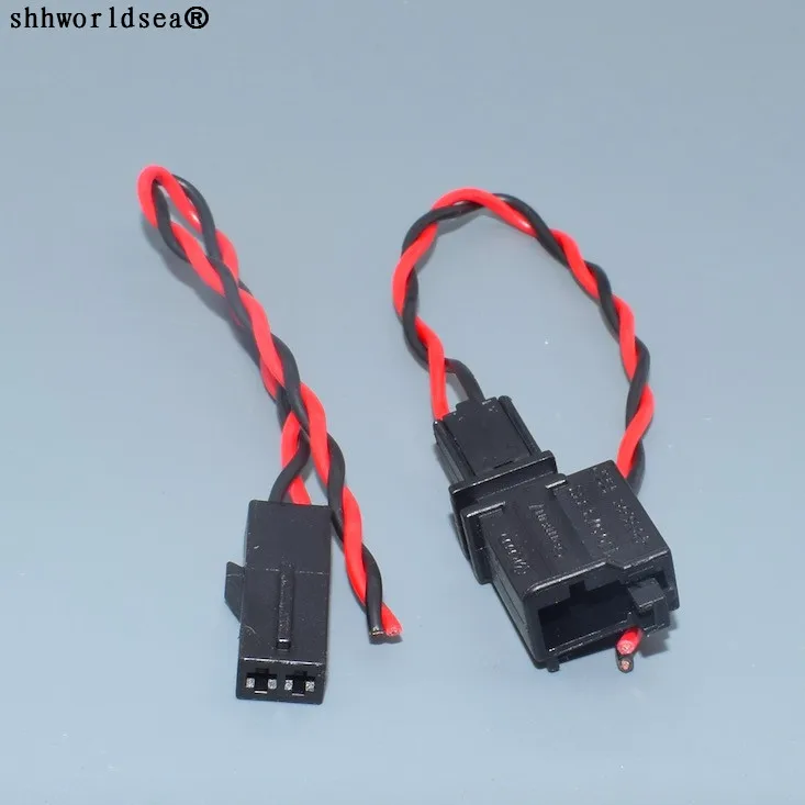 shhworldsea 2 Pin/Way Auto High-Pitched Speaker Ambient Brake Light Microphone Plug For VW,Audi 1J0 973 332/1J0 973 119