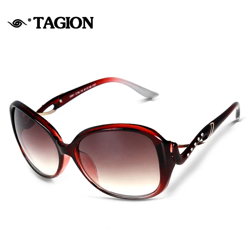 2025 TAGION New Fashion Women Sunglasses Retro Vintage Sun Glasses For Female Outdoors Sports Women Glasses De Oculos 3261