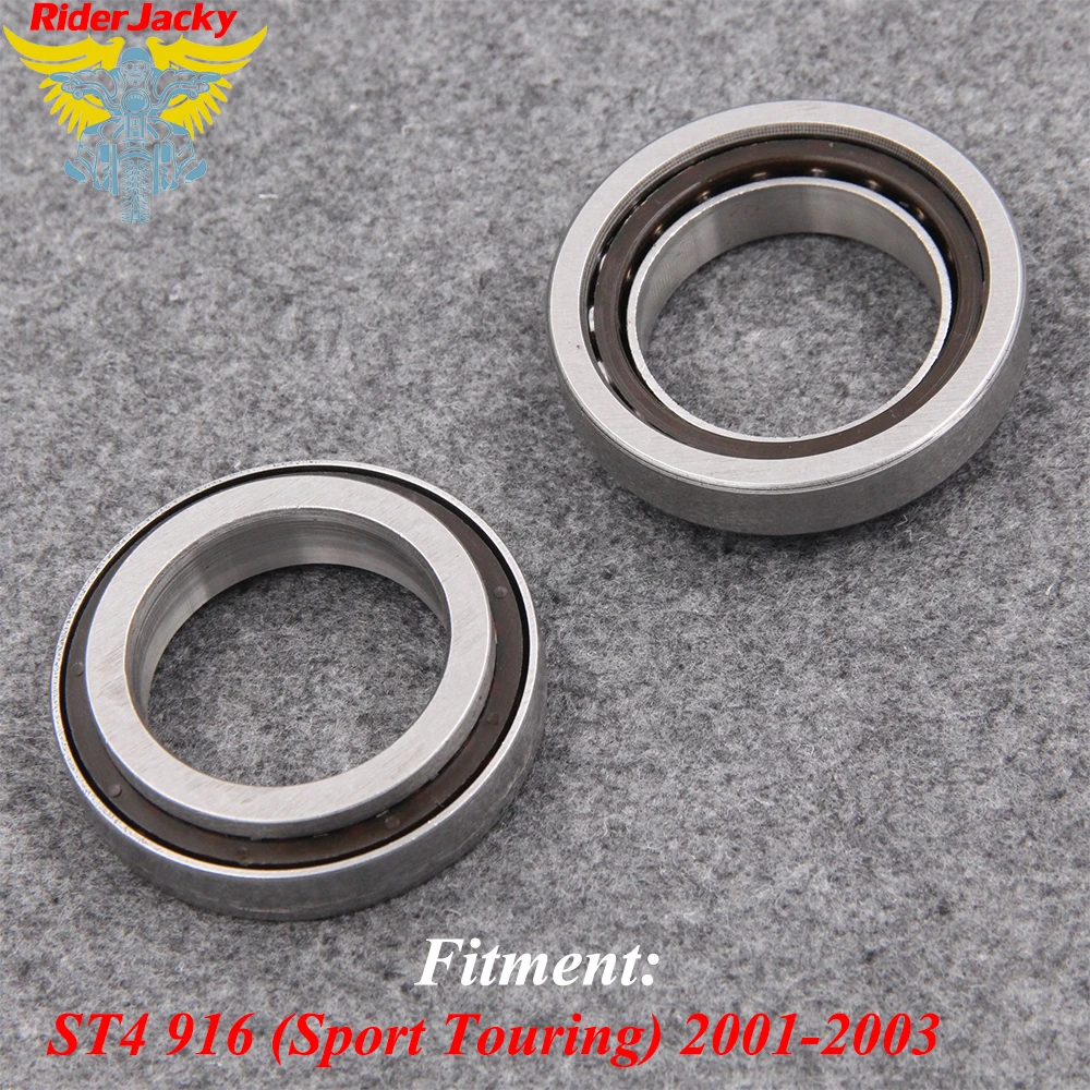 Motorcycle Steering Head Stem Bearings For Ducati ST4 916 (Sport Touring) 2001-2003, M800 Monster S2R/S2R Dark 2005-2007