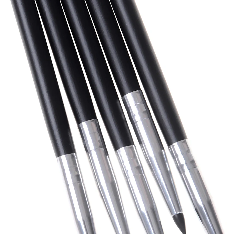 5 Pcs ทันตกรรมเรซิ่นปากกาแปรงทันตกรรม Shaping ซิลิโคนกาวคอมโพสิตซีเมนต์พอร์ซเลนฟันทันตแพทย์เครื่องมือทันตกรรม Lab เครื่องมือ