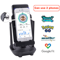 Lefon Phone Walking Swing Shaker Mobile Stand Holder Pedometer Brush Stepper For Pokemon Go Phone Wiggler Counter For Iphone