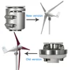 風力タービン発電機,600w,12v,24v,3枚または5枚のブレード,12メートル/秒s,低速風車,ledインジケーター,無料のmppt充電コントローラー付き 4