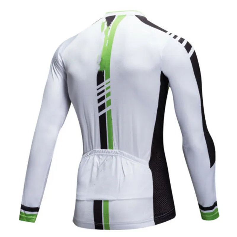 Long Sleeve Mountain Bike Shirts 2022 Autumn Men\'s Cycling Jerseys New Colorful Bicycle Sportswear Outdoor Riding MTB Clothing