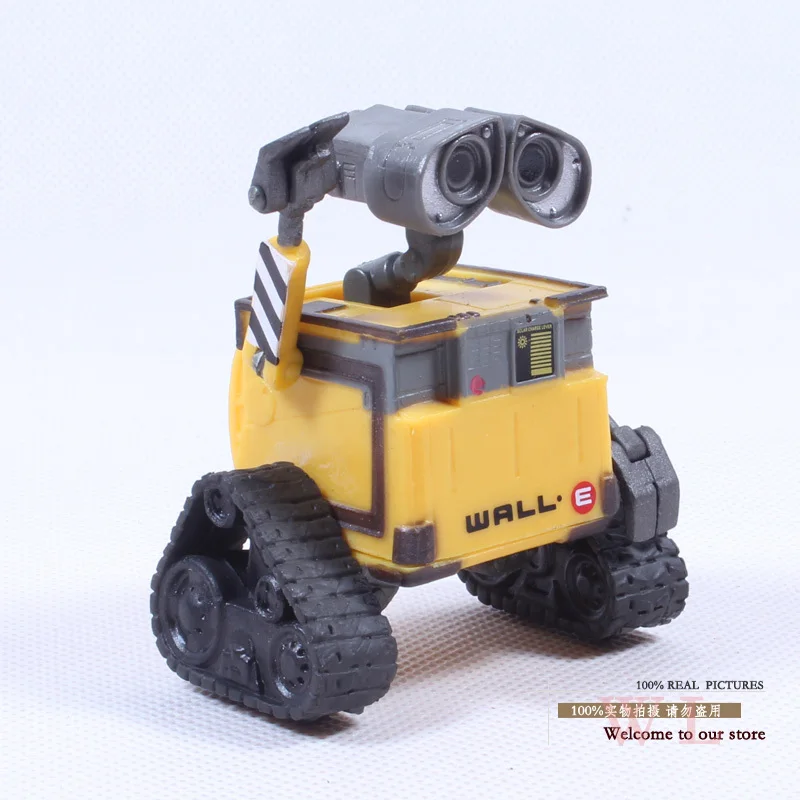 Figura DE ACCIÓN DE wall-e, Robot wall-e, juguete de PVC, nuevo estilo, 6cm, venta al por menor, 1 piezas