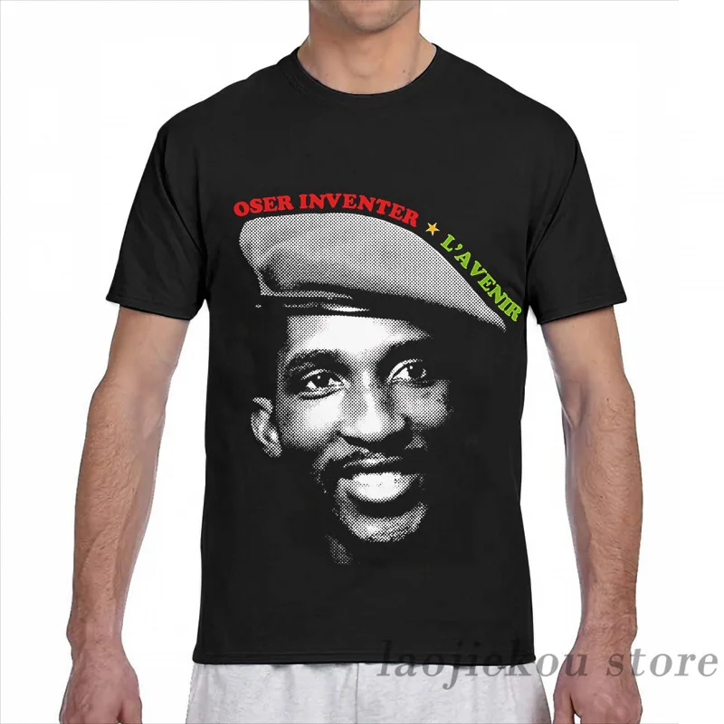 Thomas Sankara(2) men T-Shirt women all over print fashion girl t shirt boy tops tees Short Sleeve tshirts