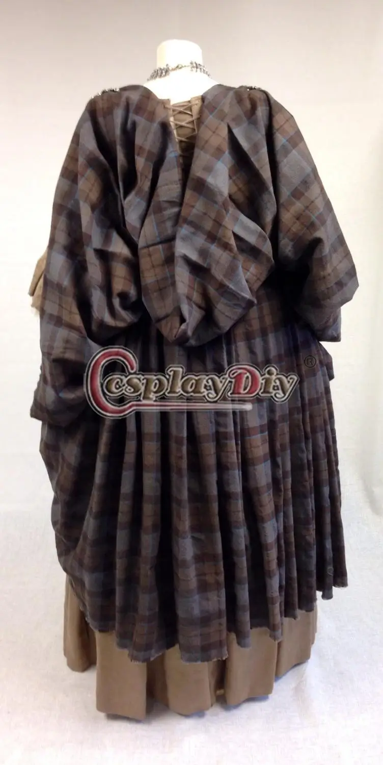 Outlander Letitia MacKenzie Cosplay Costume Dress Suit Outlander Claire Randall Fraser Dress Victorian Costume L320