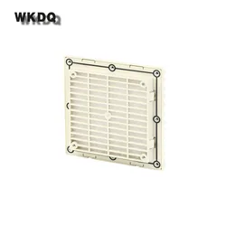 FK-9803-300 Schrank Belüftung Filter Set Fensterläden Abdeckung Fan Wasserdichte Kühlergrill Lamellen Gebläse Abgas Filter Ohne Lüfter