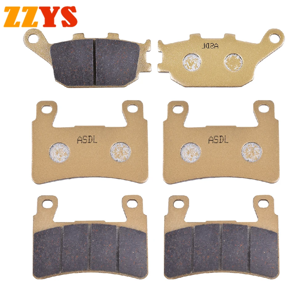 Motorcycle Front Rear Brake Pads For Honda CB1100 CB1100E CB 1100 EX ABS 17-19 CB1300 CB1300F 03-04 CB 1300 5/6/7/8/9 Superfour