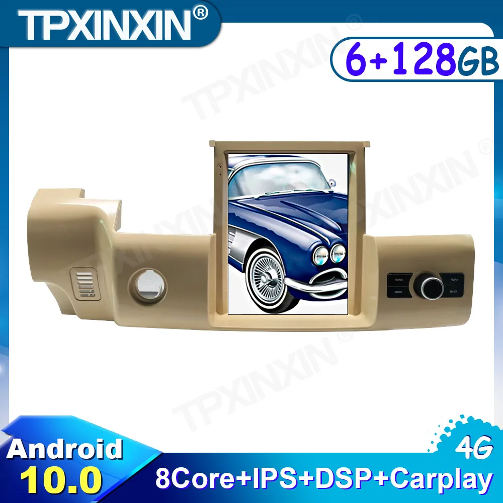 

Автомобильный GPS-навигатор Tesla Style Android 10 для Land Rove Range Rover Sport 2010-2013 головное устройство мультимедийный плеер автомобильное стерео радио