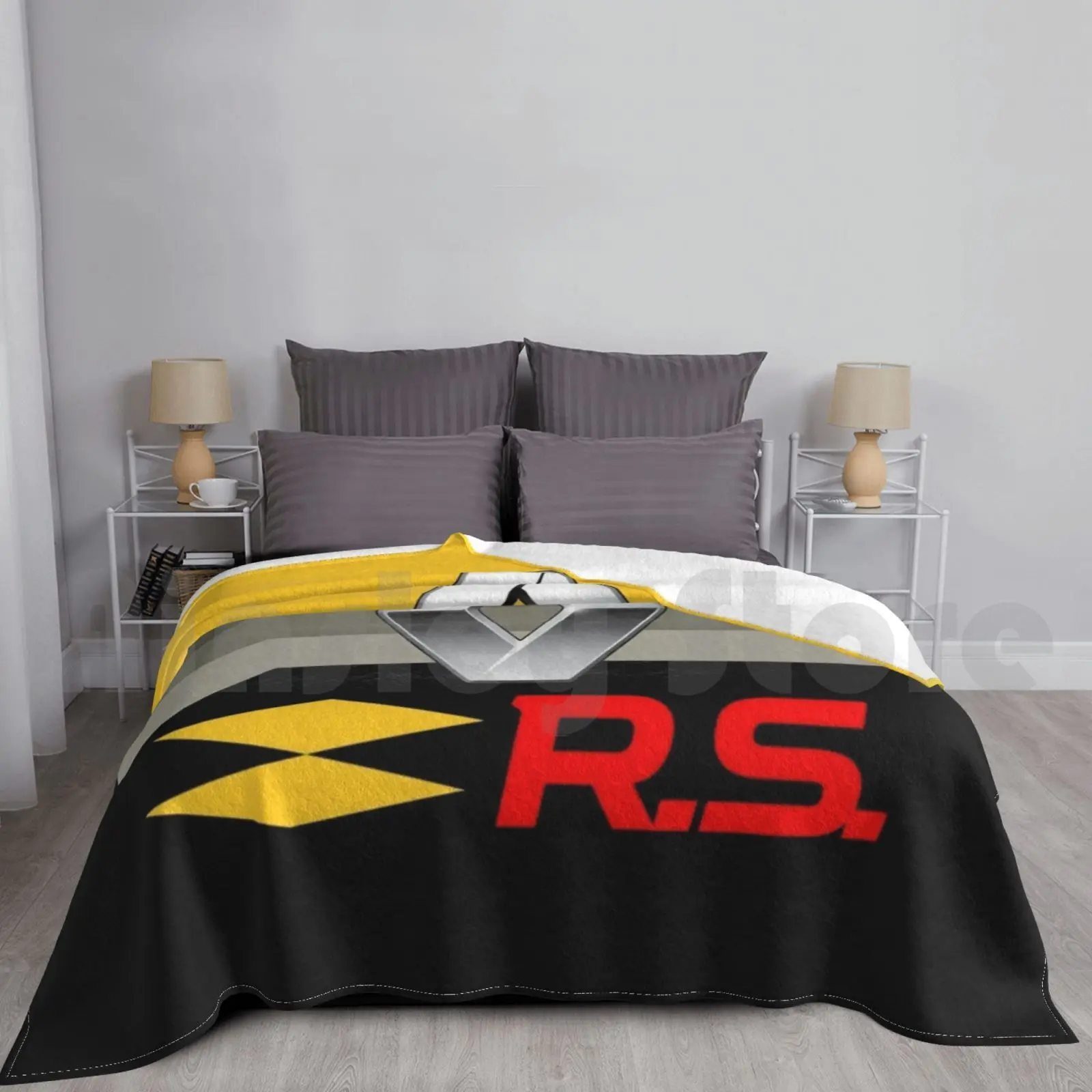 Rs Sport Blanket Fashion Custom Legend Car Cars France Prix Monaco Clio Sports Ring Grand Motosport