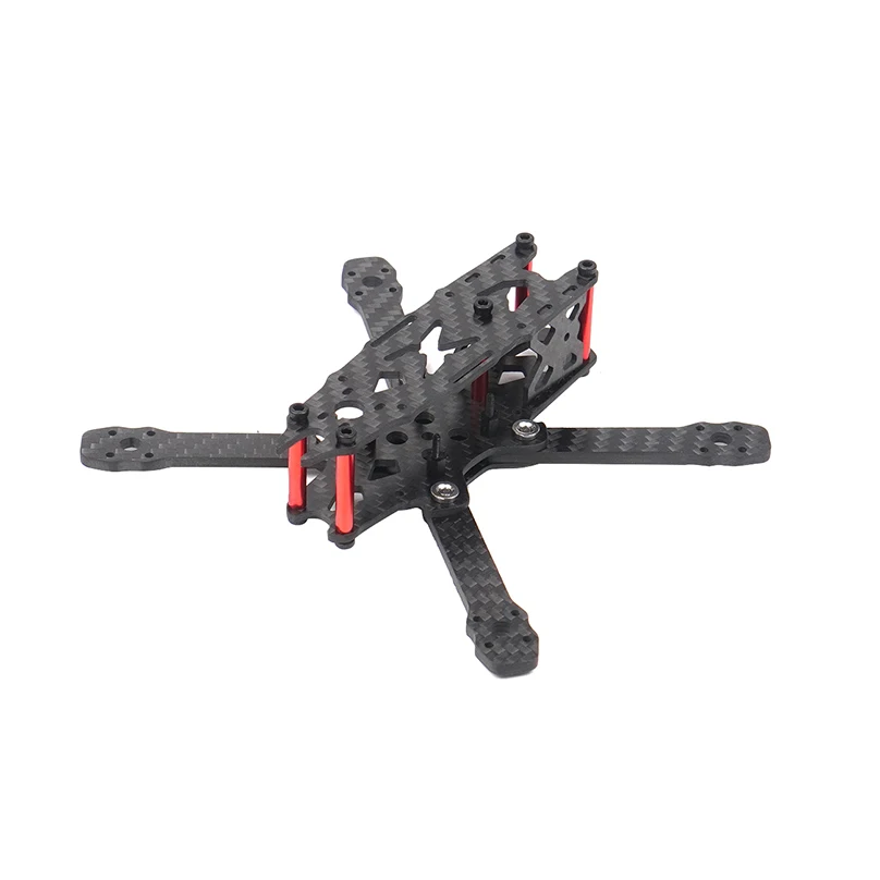 Mini FPV Frame Kit FS135 135mm Wheelbase Carbon Fiber CF Rack For DIY FPV Racing Drone Quadcopter 3 inch Props 1103/1104/1305