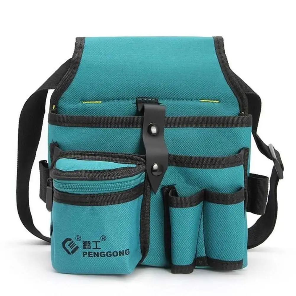 

Canvas Hardware Oxford Kit Electrician Kit Waterproof Wearable Thicken Multifunction Waist Bag Waist Hanging Type Tool Bag