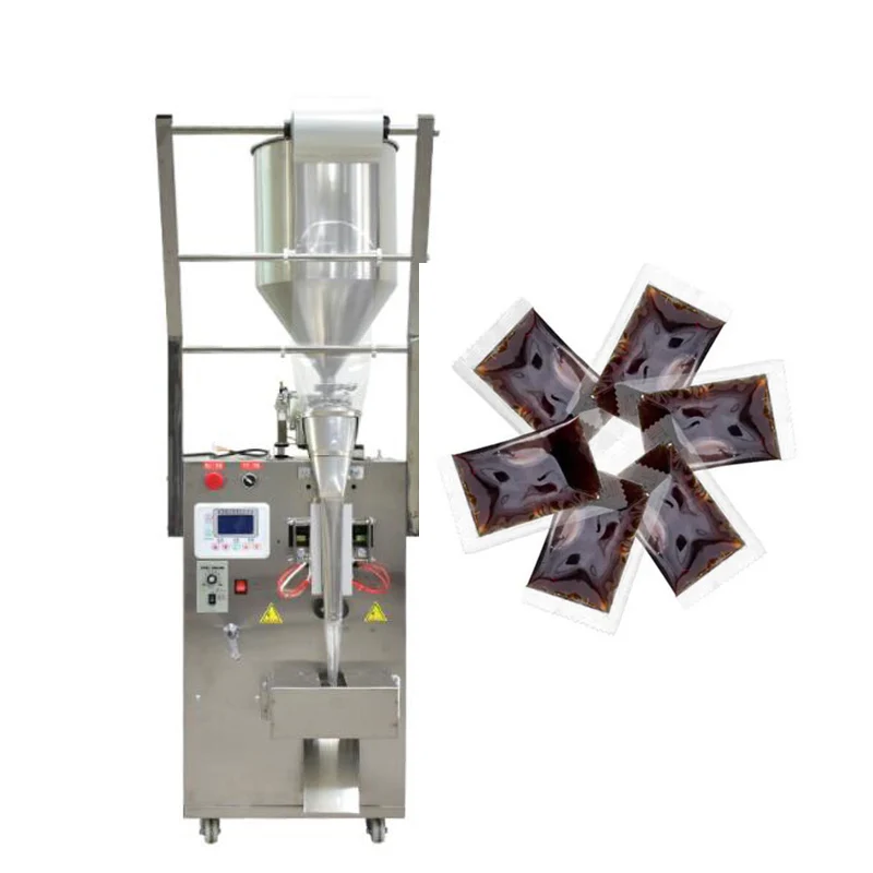 

Industrial Enterprise Fully Automatic Soy Sauce Chili Sauce Water Ketchup Filling Sealing Machine Quantitative Packaging Machine