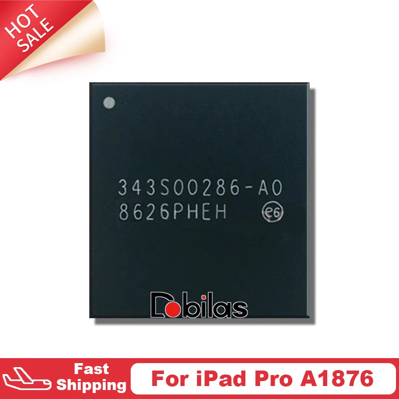 1Pcs 343S00286 For iPad Pro A1876 Power IC BGA Charging IC Chip 343S00286-A0 Replacement Parts Integrated Circuits Chipset