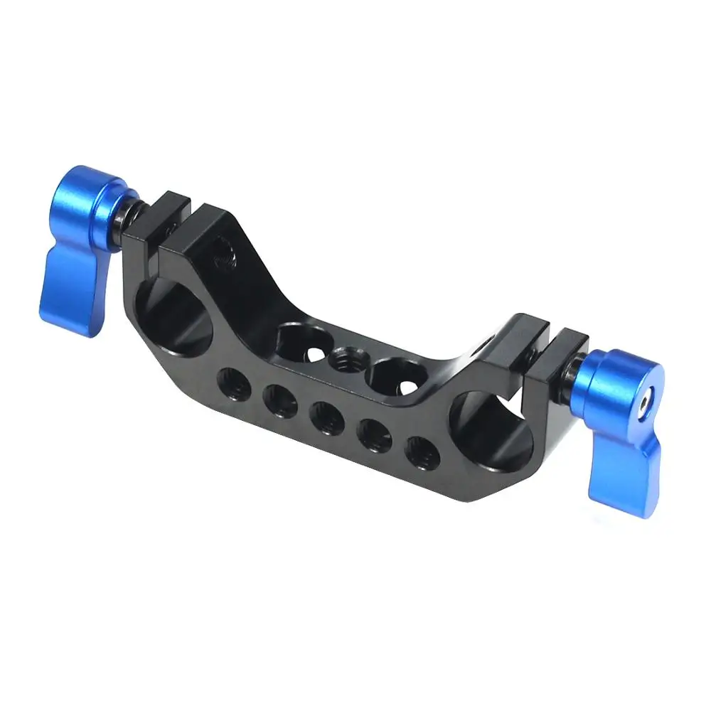 BGNING SLR Camera 15mm Rod Rig Rails Clamp 1/4