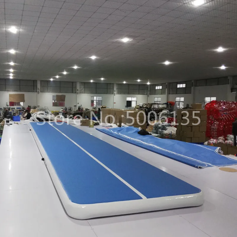 6M Length 20cm thickness Air Track Air Tumbling Floor for Gymnastics Cheerleading /Yoga/Taekwondo/Training/Home Use/Camping