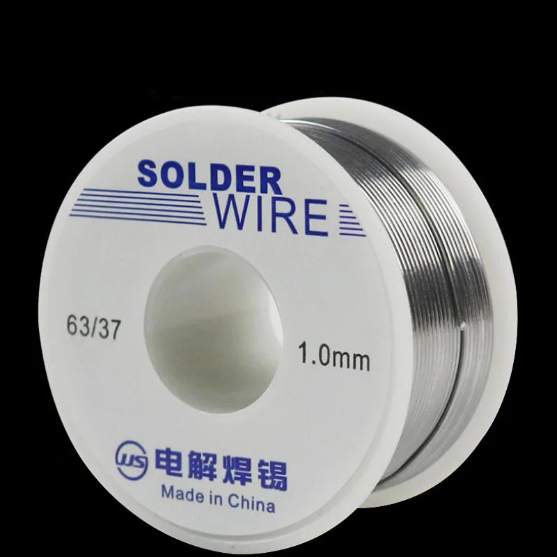 【정리 세일】63/37 솔더 FLUX 2.0E FT Tin-50g 납 주석 와이어 Melte 로진 코어 솔더 와이어 코일 -M25 납땜용 납 솔더