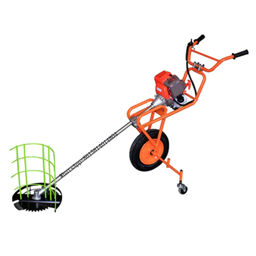 Hand Push gasoline lawn mower,2 / 4-stroke Weeder,brush cutter,grass cutter,hay mower,field mower,cropper