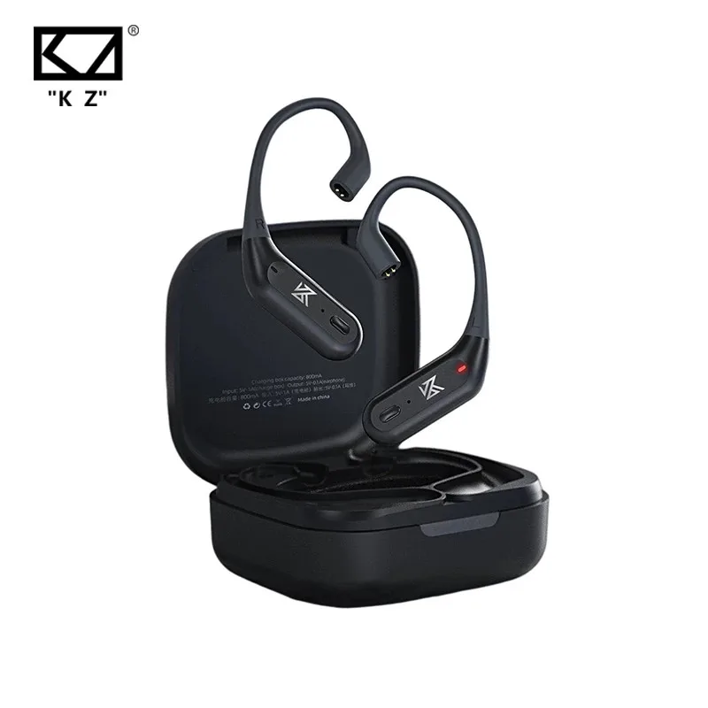 KZ AZ09 Pro Upgrade Wireless Headphones Bluetooth-compatible 5.2 Cable Wireless Ear Hook B/C PIN Connector With Charging Case