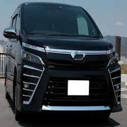 For Toyota Voxy 80 Series 2018 2019 2020 ABS Chrome Front Fog Light Lamp Cover Trim Foglight Lamp Strip Frame Bezel Accessories