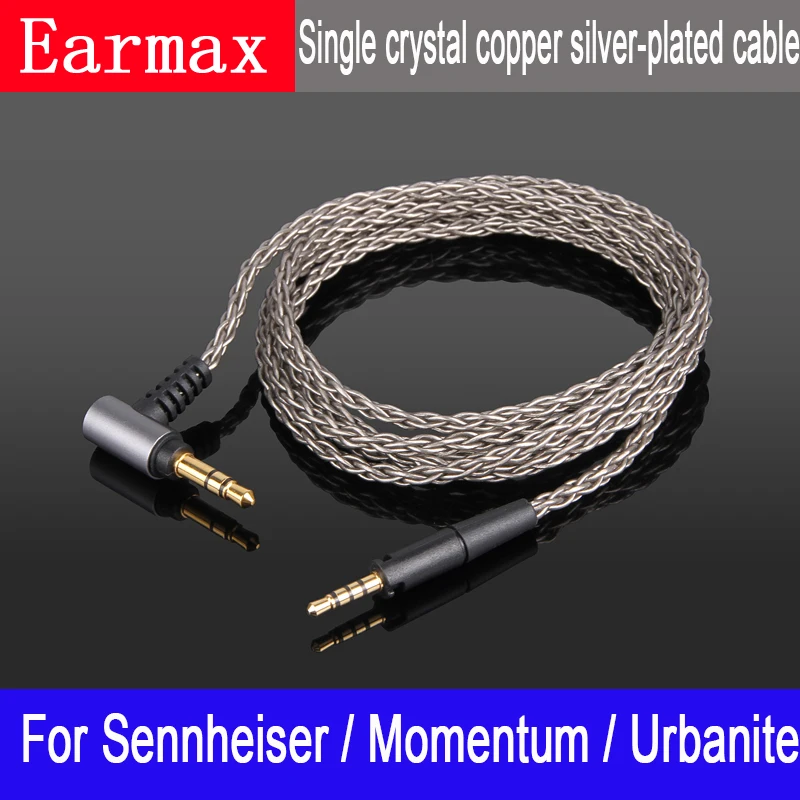 Newest For Sennheiser HD400s HD458/450BT HD598 HD558 HD598se For MOMENTUM For Urbanite monocrystalline copper headphone cable