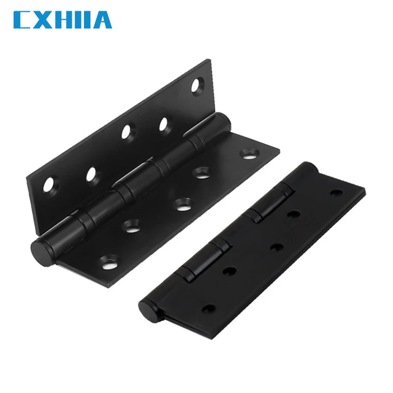 CXHIIA Thick 4-5 Inch Flat Hinge Door and Window Hardware Stainless Steel Silent Bearing