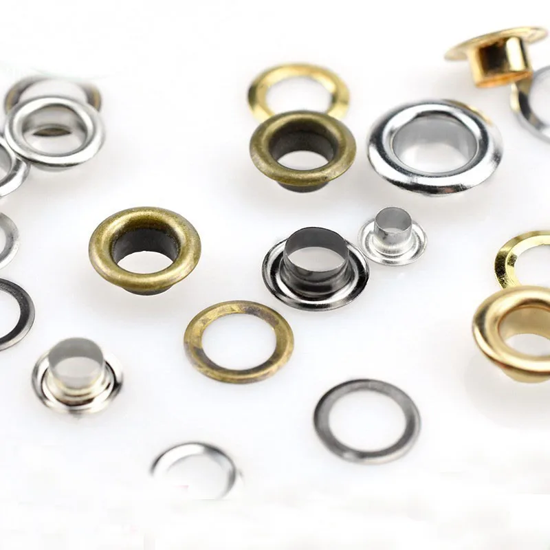 Metal Eyelets Grommets 3|3.5|4|4.5|5|6|8|10|12|14|17|18|20|25|30|40mm scrapbooking accessories Knitwear