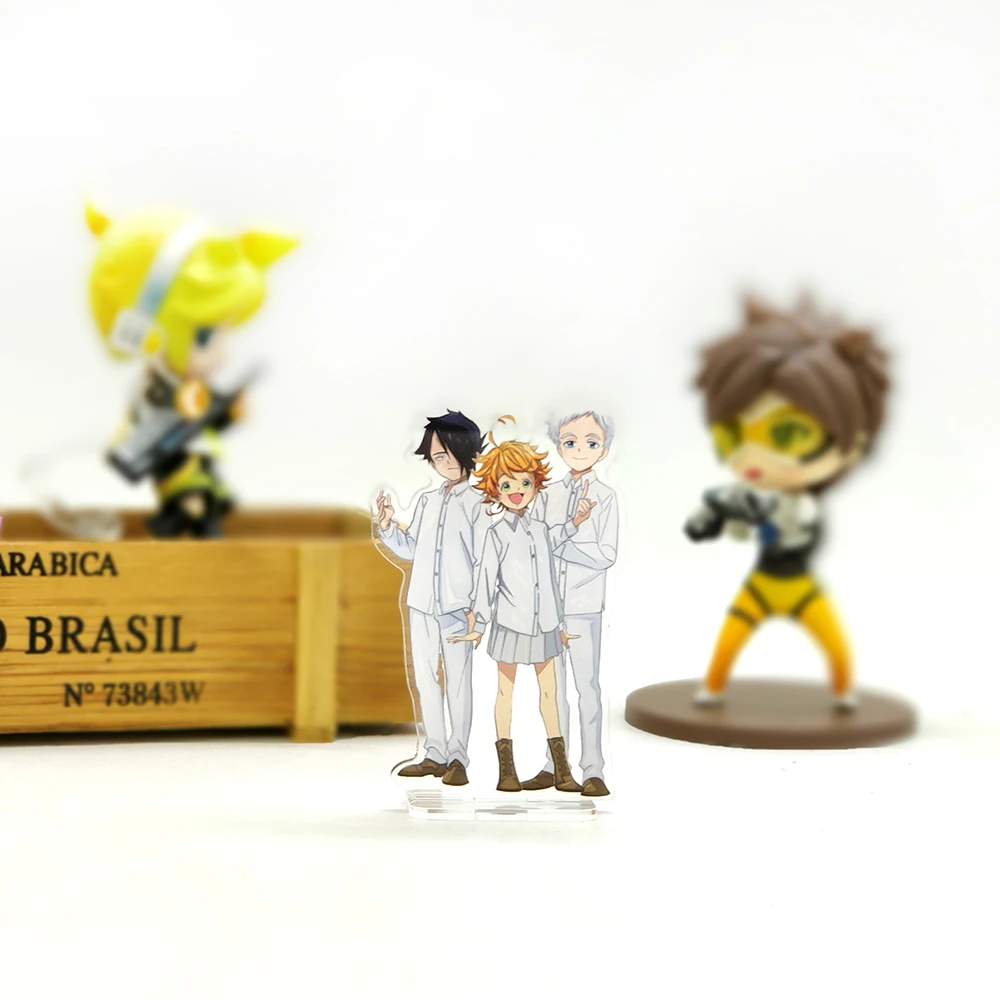 

Yakusoku no The Promised Neverland Emma Norman Ray acrylic stand figure model plate holder cake topper anime