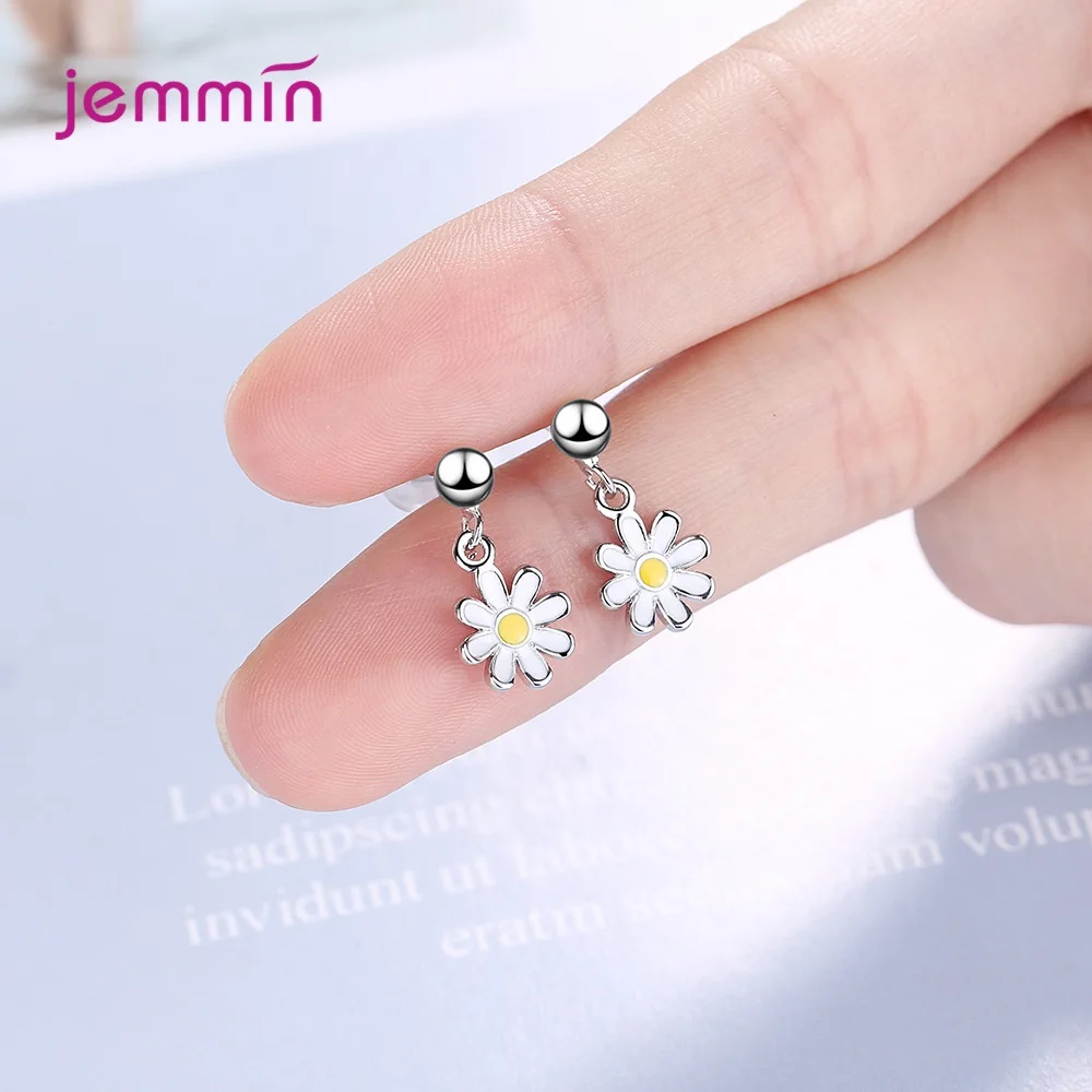 Fashion Temperament Dangle Earrings for Women Wedding Party Bohemian Sunflower Floral Earrings Statement Bohemia Jewelry Gifts