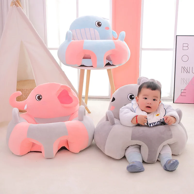 Baby Support Seat  Plush Chair Learning To Sit Comfortable Toddler Nest Washable Filler Cradle Sofa