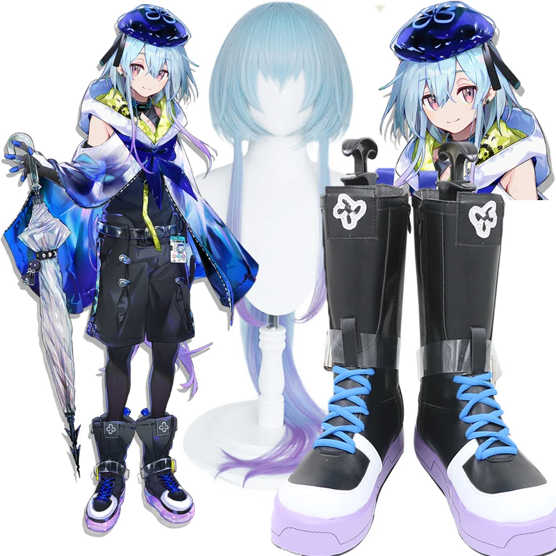 

Ботинки аниме «Рыцари» Mizuki Game shoes», костюмы для косплея на Хэллоуин, карнавальные парики Mizuki, одежда для ролевых игр, Подарочная обувь с зонтиком