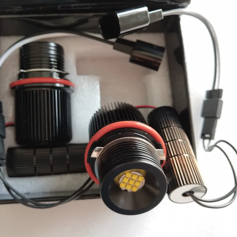 AEN 12 فولت 45 واط لسيارات BMW E39 LED X5 E53 E60 E61 E63 E65 E66 canbus E39 المصباح LED عيون الملاك ماركر لمبات 1 5 6 7 × سلسلة
