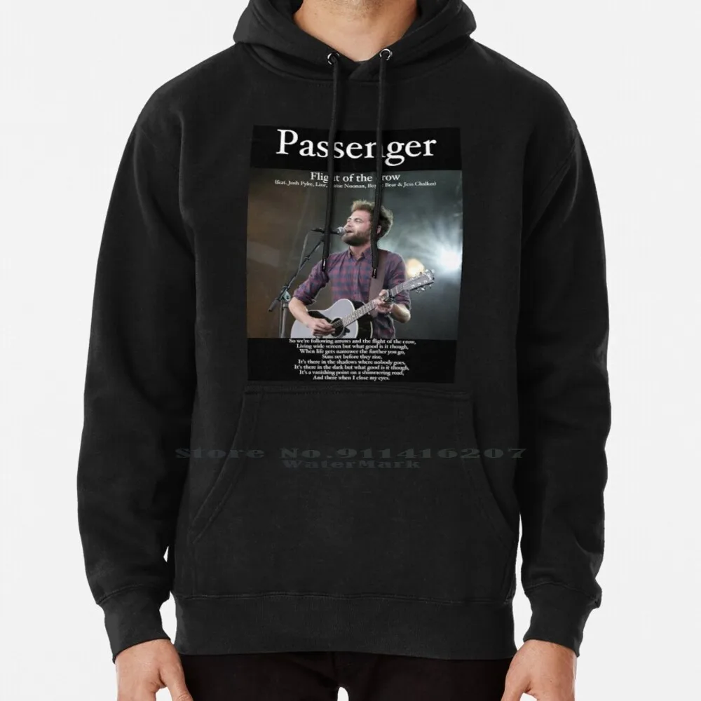 

Passenger Hoodie Sweater 6xl Cotton Passenger Music Mike Rosenberg Let Her Go Singer Songwriter Ed Sheeren Women Teenage Big