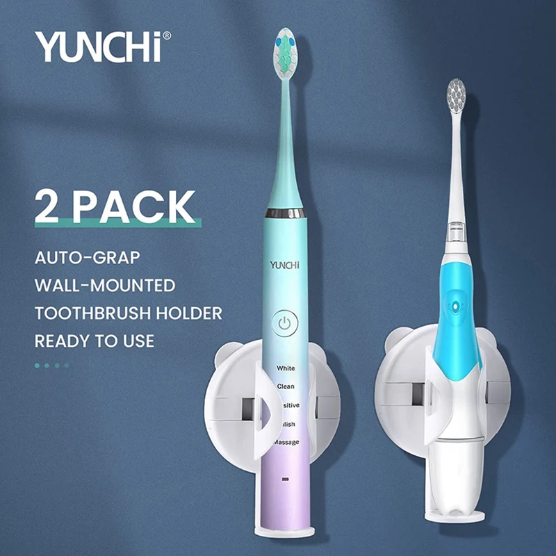 Soporte para cepillo de dientes eléctrico montado en la pared, estante autoadhesivo sin huellas, antideslizante, Base corporal para Baño