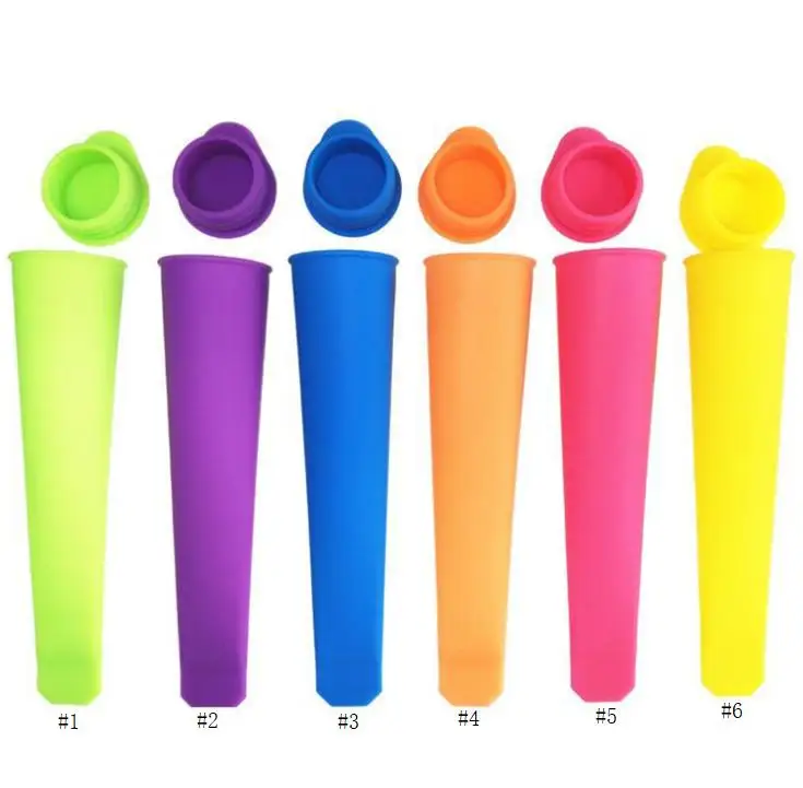 

Colorful Silicone Ice Pop Maker Push Up Ice Cream Jelly Lolly Pop For Popsicle Silicone Ice Pop Mold mould SN1063