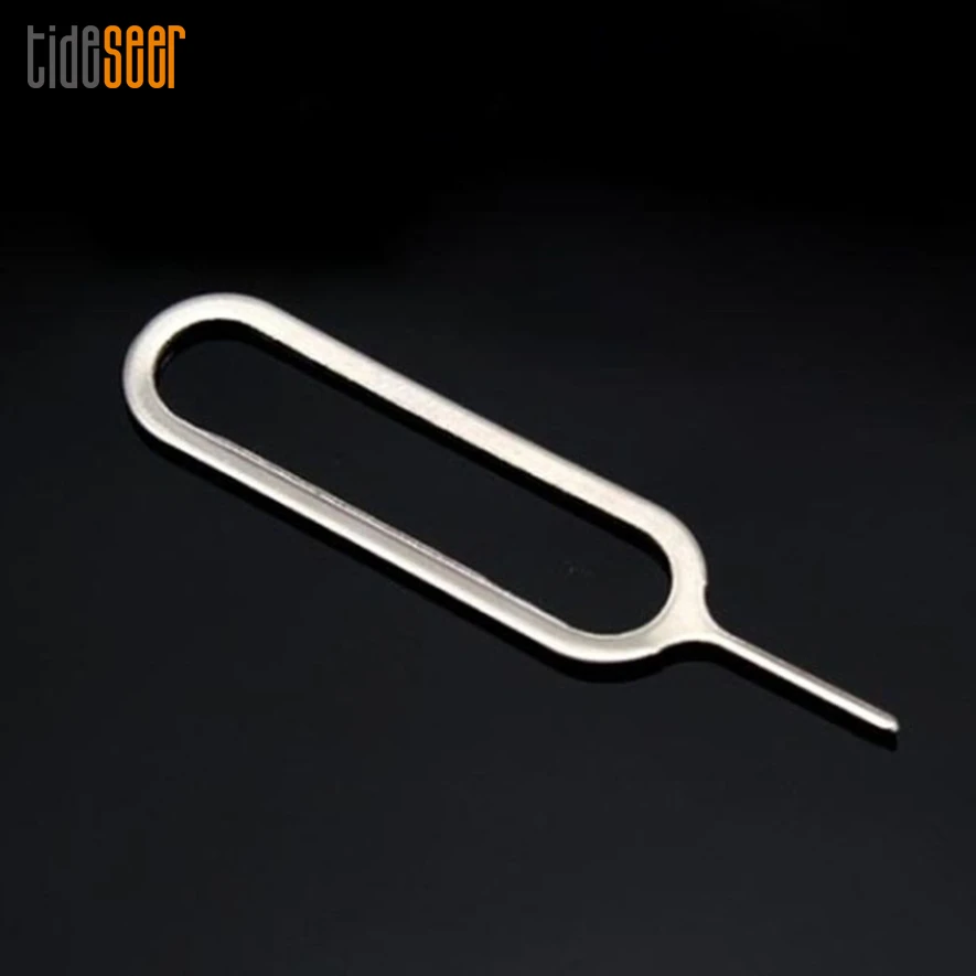 50000pcs Slim Sim Card Tray Pin Eject Removal Tool Needle Opener Ejector for iPhone Xiaomi Samsung Huawei Mobile Cell Phone