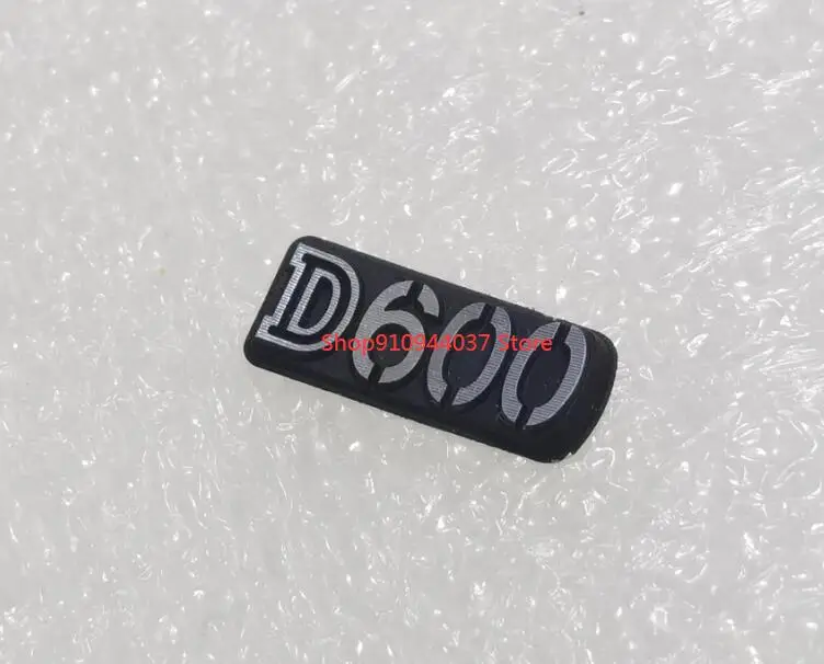 

NEW For Nikon D600 LOGO Lable Front Left Side FX Base Name Plate Nameplate Sign Camera Replacement Spare Part