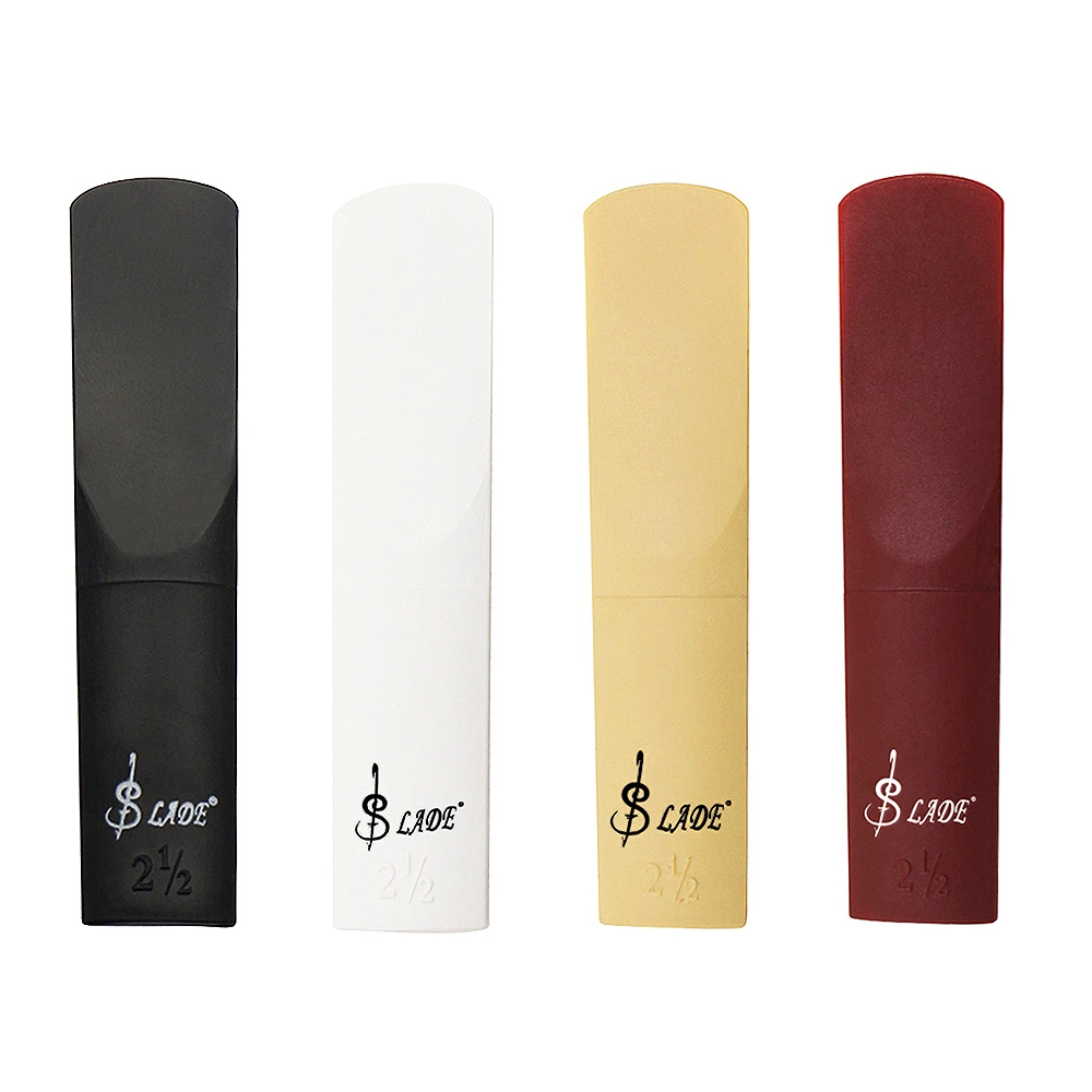 1 piece Alto Saxophone Reed Resin Reeds Strength 2.5 4 Colors Optional Saxophone Accessories