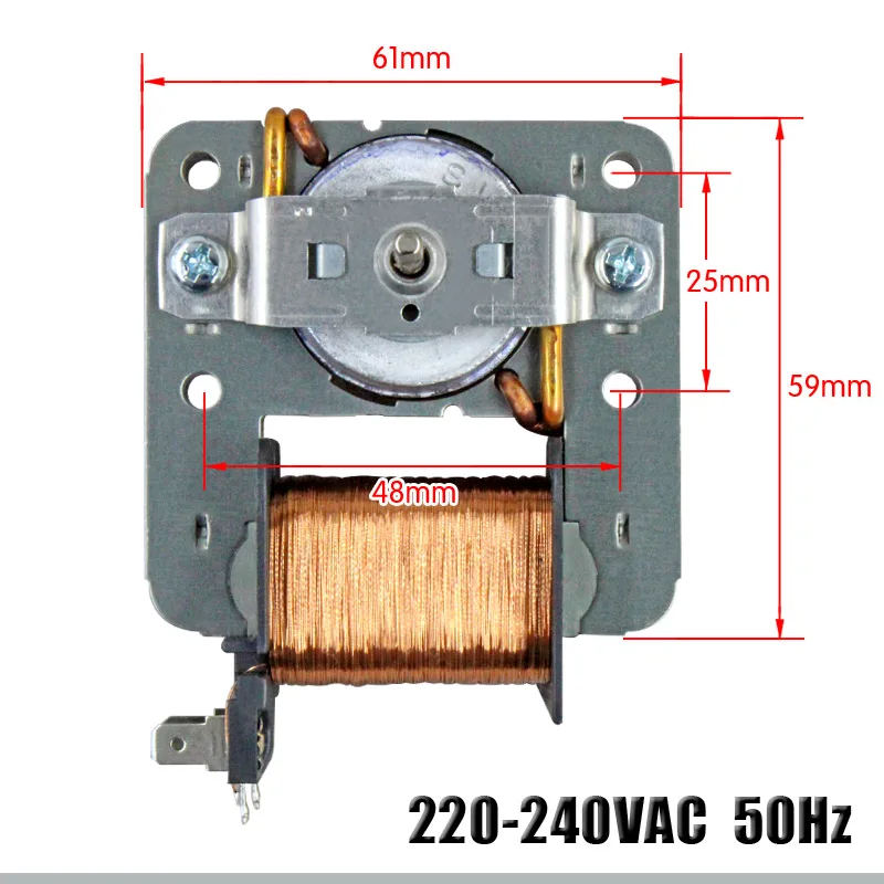 For Media Microwave Oven Cooling Fan Motor MDT-10CEF / YZ-E6120-W51D 220-240V 18W Microwave Oven Replacement Parts